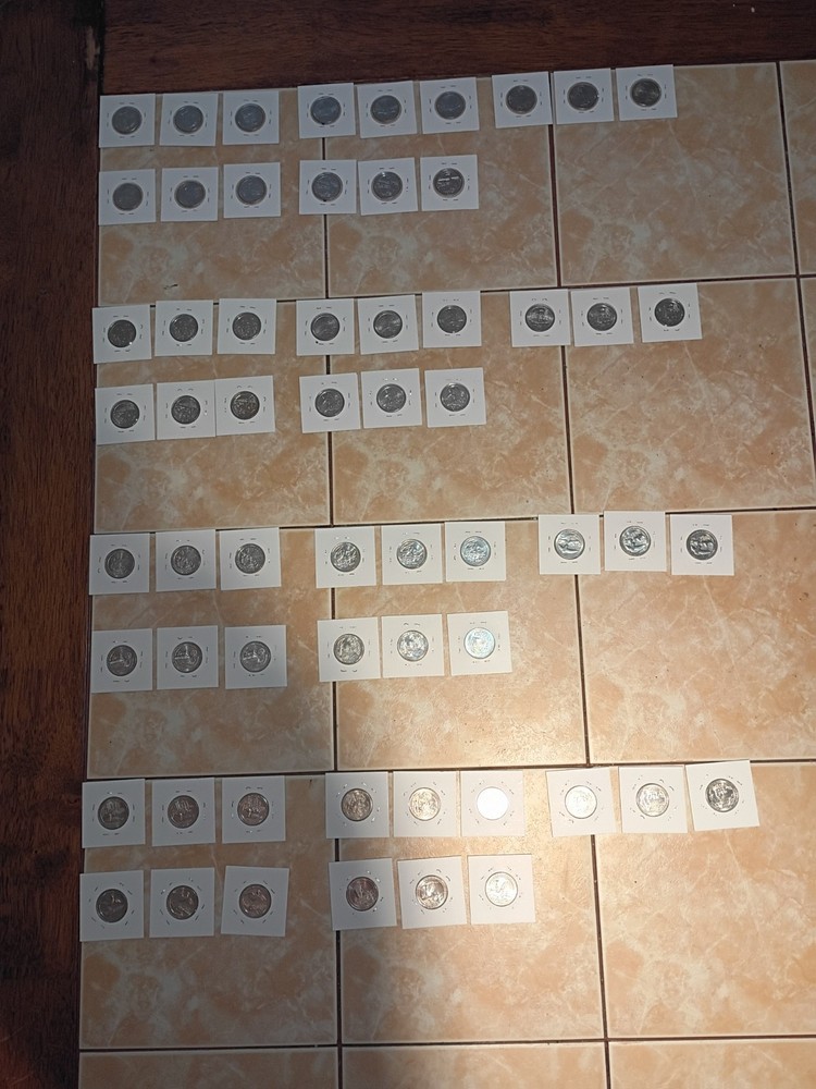 2009 Thru 2021 Quarters P,D,S,W Complete Set