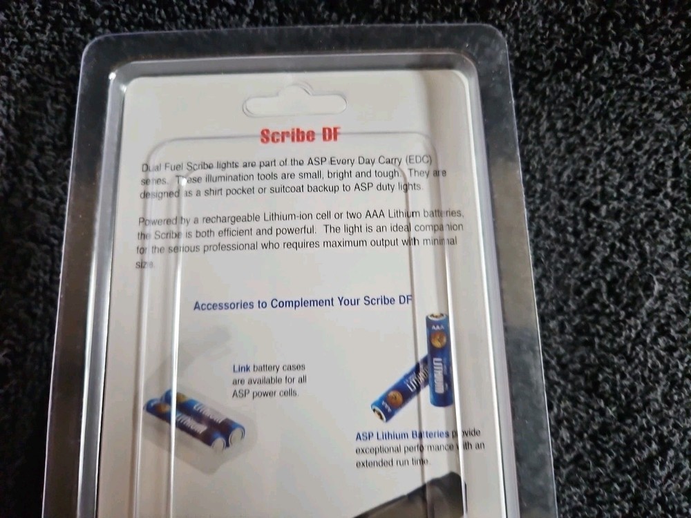 ASP 35750 Scribe Duel Fuel Flashlight