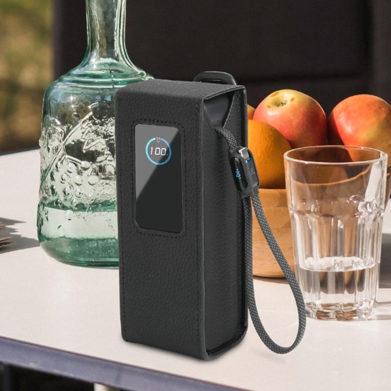 High Capacity Power Source Protective Case With Power Display Window Reinforced