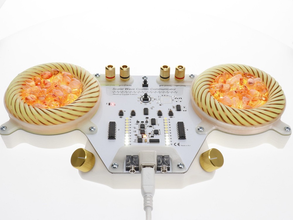 Scalar Wave Cosmic Communicator fire element edition, manifestation machine