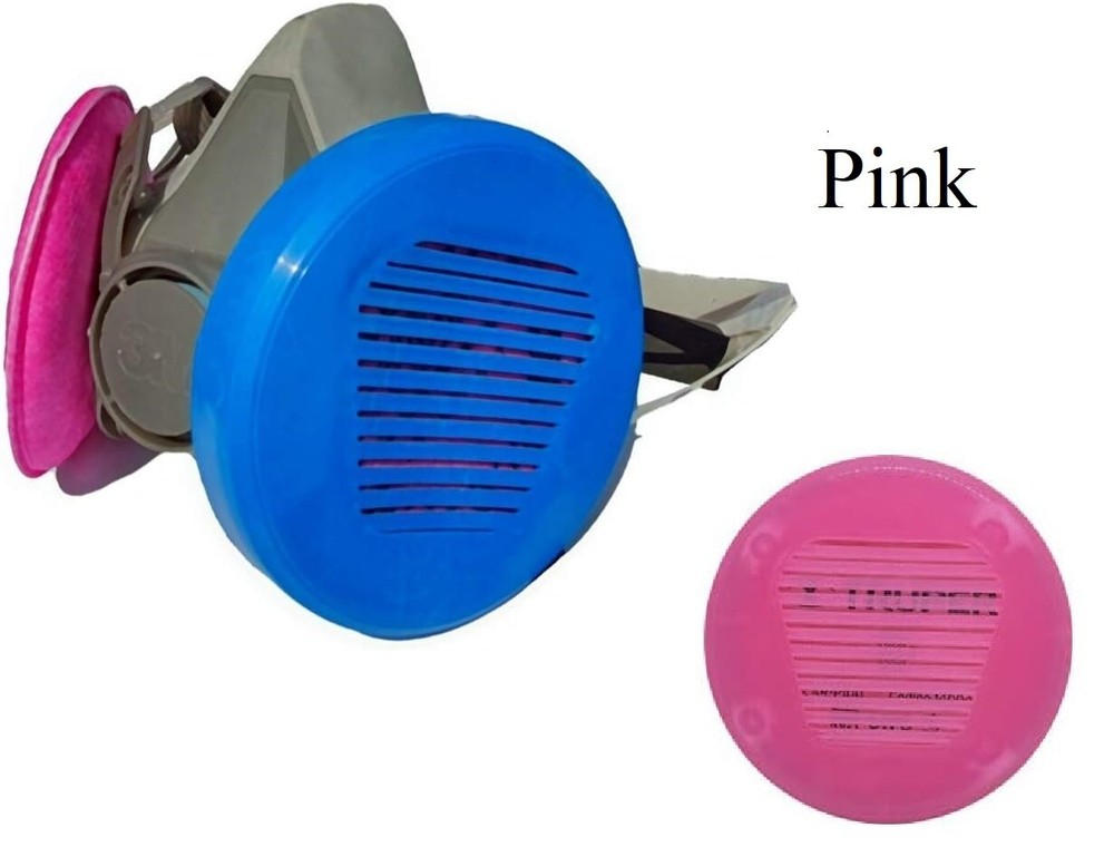 Impremli 2 Pack New p100 filter covers Set Pink