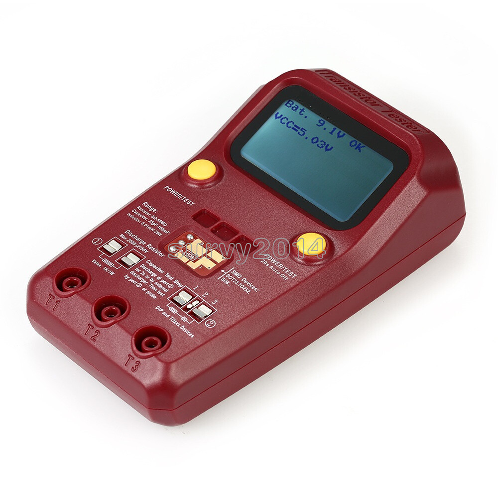 LCD Digital ESR Transistor Meter M328 Resistor Diode Capacitor Mosfet Tester
