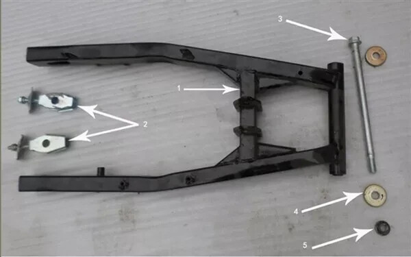 Hawk 250 Chain adjuster (Please see #2 for image)