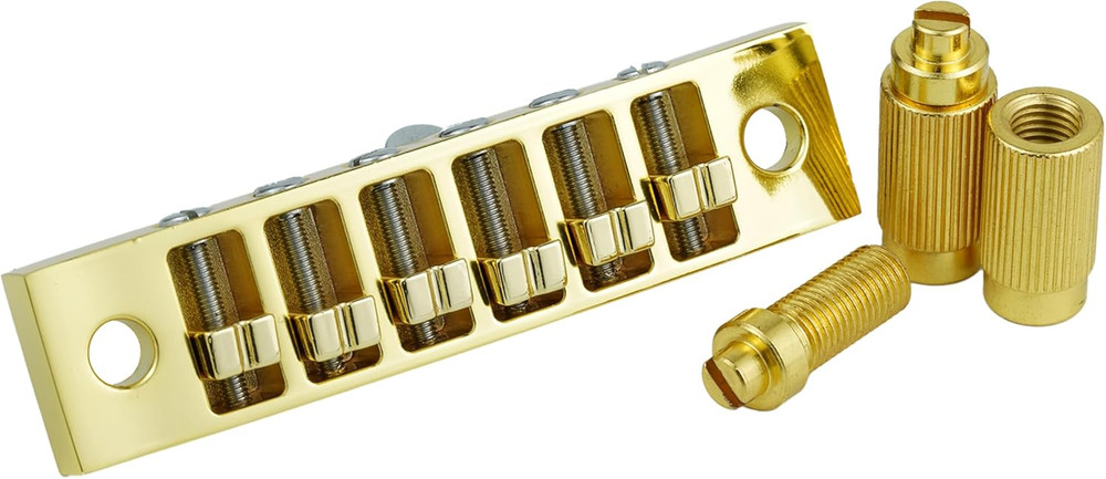 Gold Guitar Harmonica Tune O Matic Bridge Tailpiece
