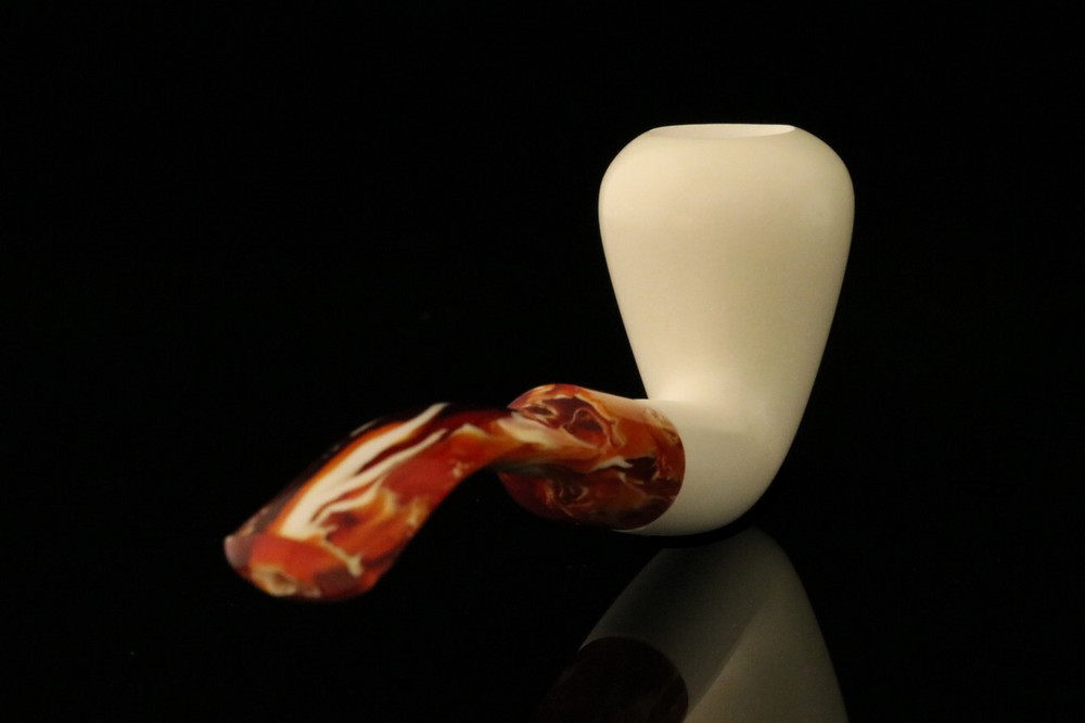 Pear Block Meerschaum Pipe with fitted case M1321