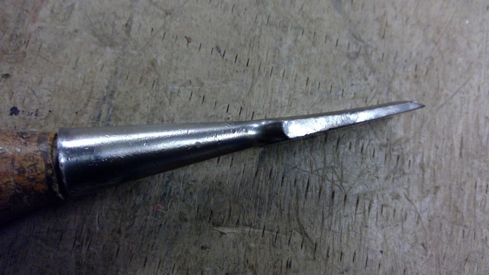 Old Used Tools Vintage Craftsman USA 3/4" Bevel Edge Socket Chisel