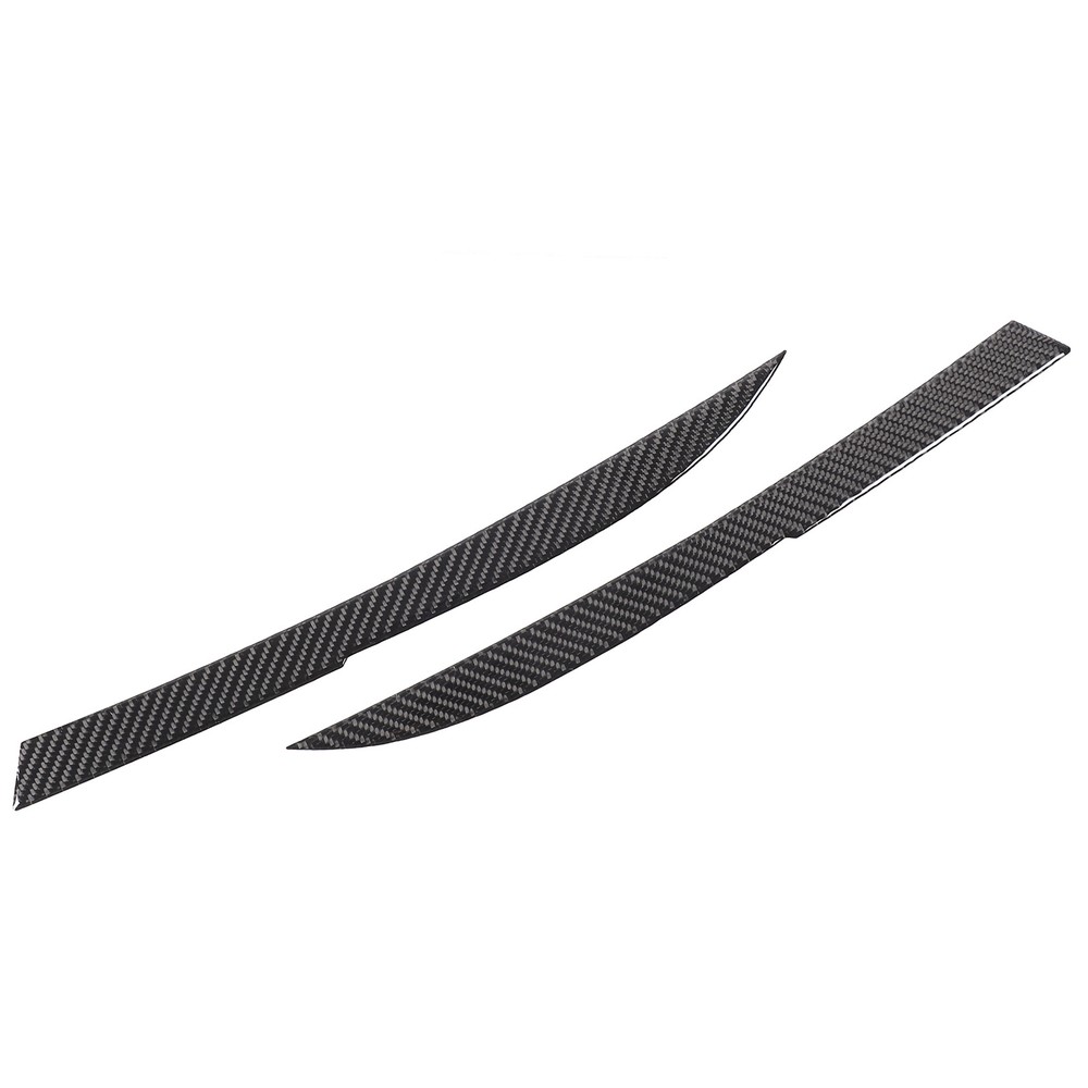 Soft Carbon Fiber Headlight Eyebrow Sticker For Mitsubishi Eclipse 2006-2011