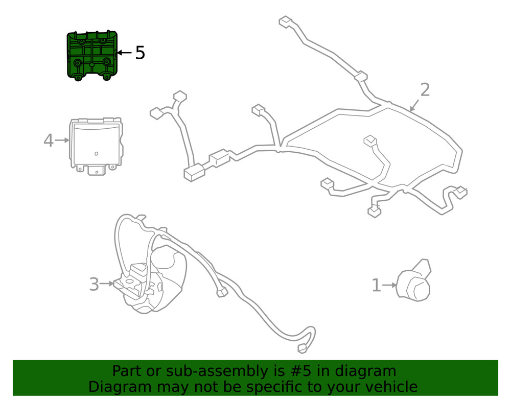 Genuine Ford Bracket M1PZ14D189A