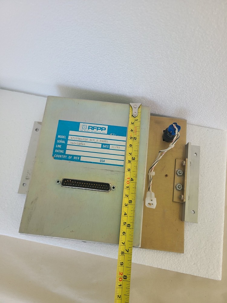 RF Power Products RFPP RF-50S Remote Panel ONLY, 9710364010 RCM_S PANEL