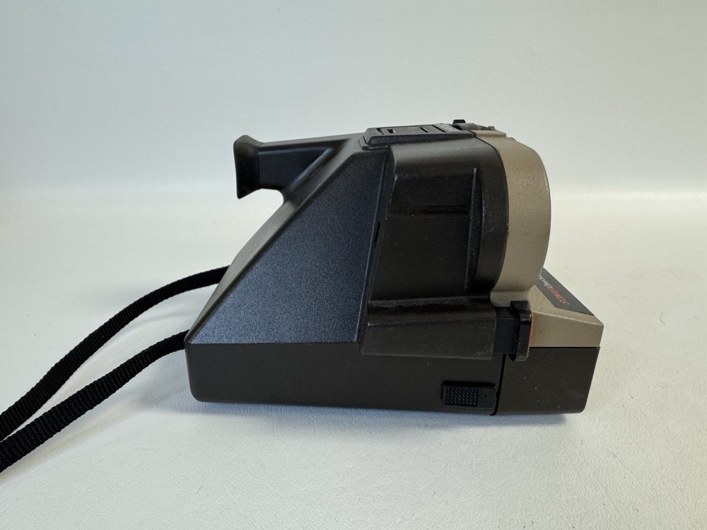 SEARS SPECIAL PRONTO Polaroid Sonar One Step Land Camera w Leather Case UNTESTED