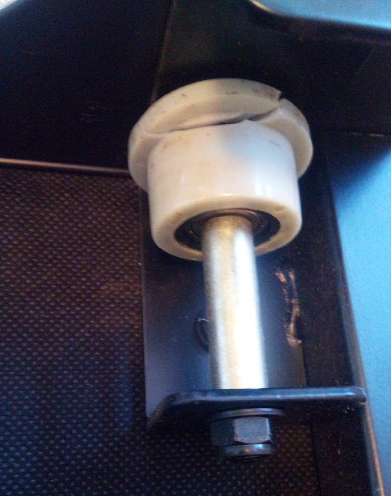 Total Gym Sliding Bench with underside hardware