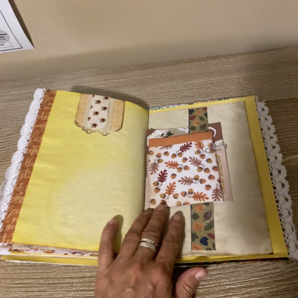 Junk Journal Fall Themed 9.25 X 6