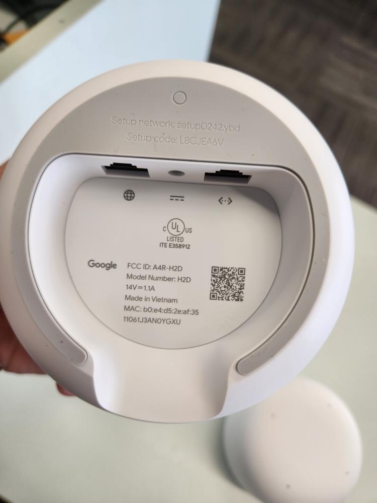GOOGLE NEST WIFI ROUTER (VAP019256)