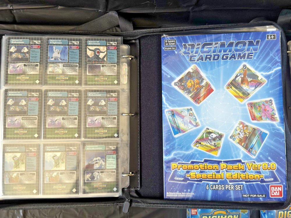1999 DIGIMON UPPER DECK MASTER SET HOLO SERIES 1+2 PRE-RELEASE+ULTIMATE - 5 SETS