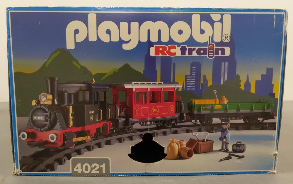 PlayMobil 4021 G Scale PM Remote Control Train Set EX/Box