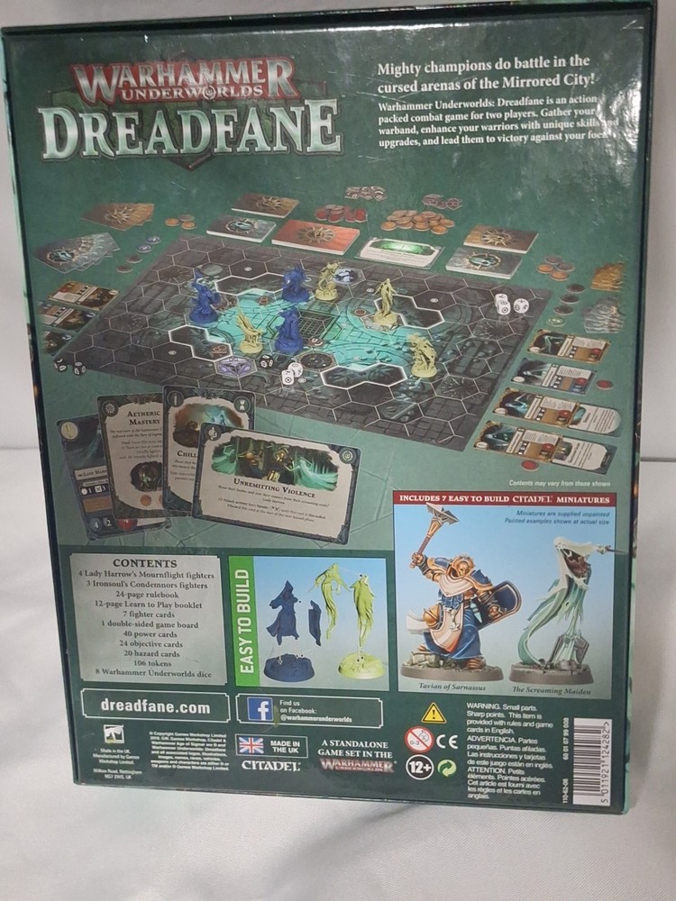 Warhammer Underworlds: Dreadfane 100% Complete Near Mint Condition