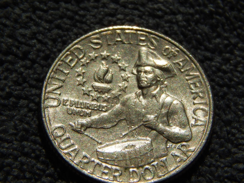 Bicentenial Quarter No Mint Mark Multiple Errors Reverse Side and Obverse side