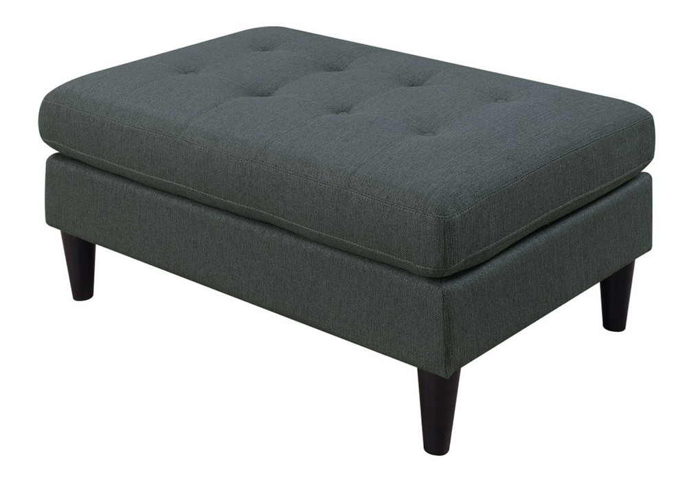 Kesson - Charcoal Ottoman