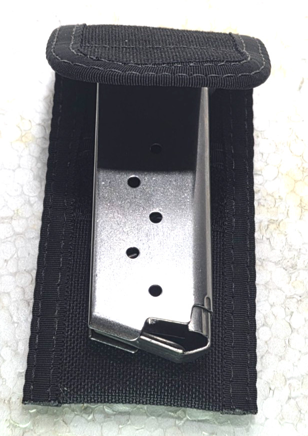 4 PACK Original Uncle Mikes Codora Nylon Folding KNIFE Small Magazine BELT POUCH