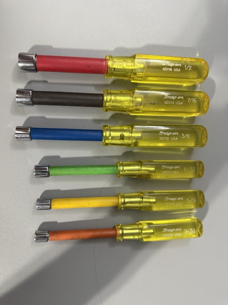 Snap On 6 Pc Standard Driver Set