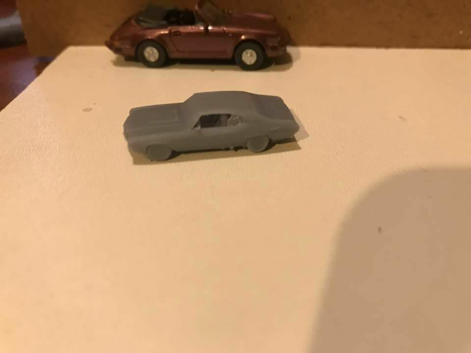 N 1/160 scale 1972 Chevelle SS 454