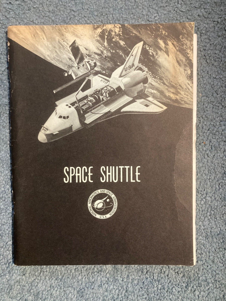 Space Shuttle  NASA 1975 Booklet Program Book Johnson Space Center Houston
