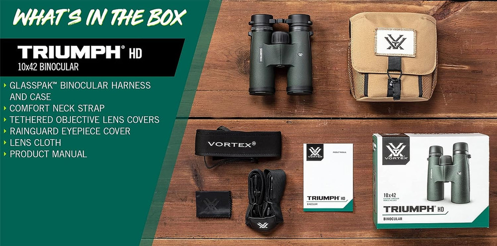 Vortex Triumph HD 10X42 Binocular TRI-1042