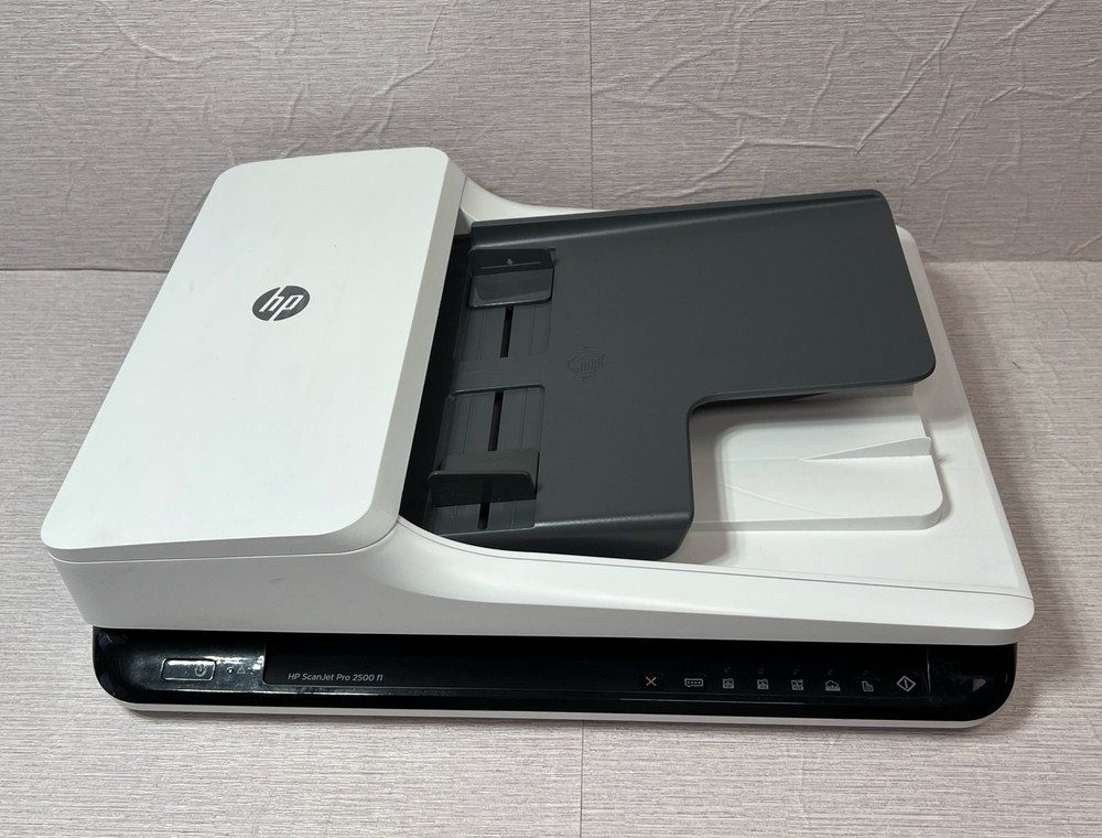 HP ScanJet Pro 2500 F1 FlatBed Document Scanner, AC Adapter, & USB Cable