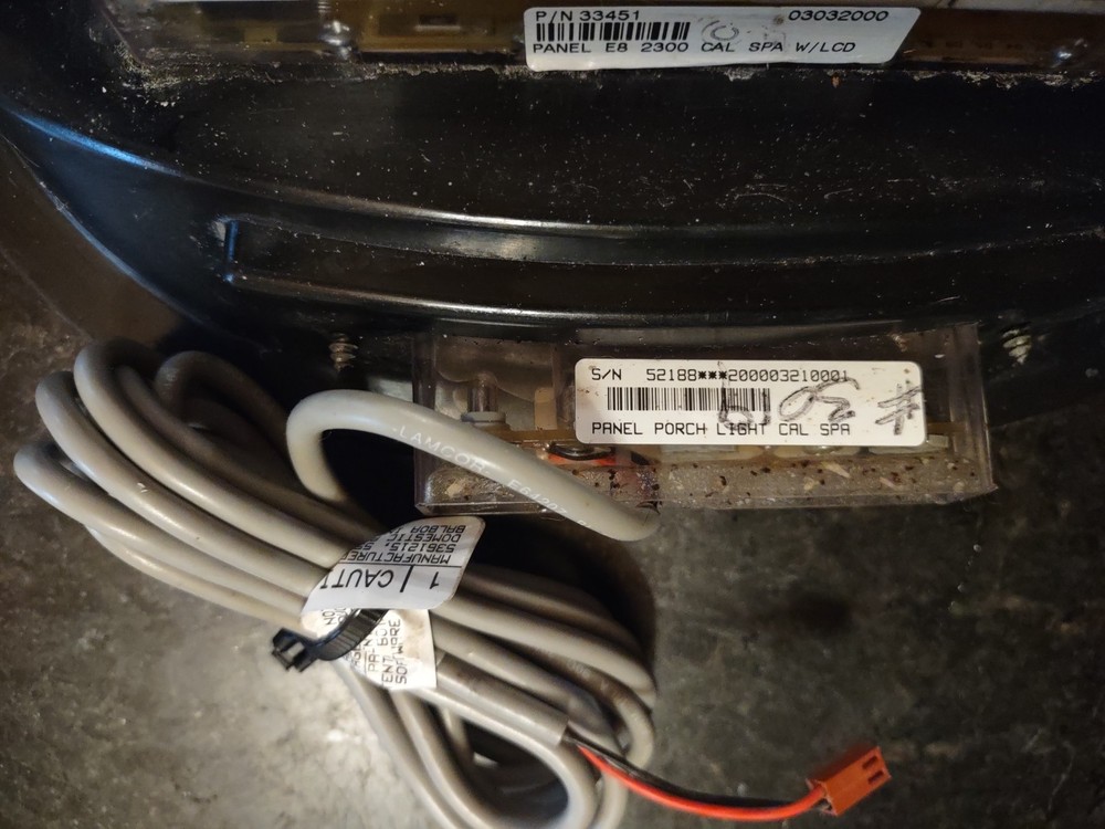 Cal spa 2300 Topside Controller