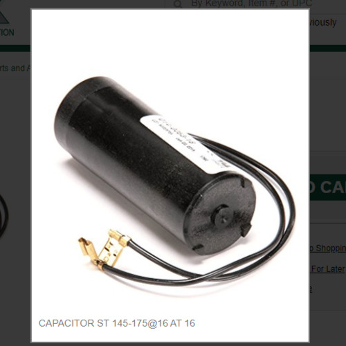 CAPACITOR ST 145-175@16 AT 16 # 9181003-43