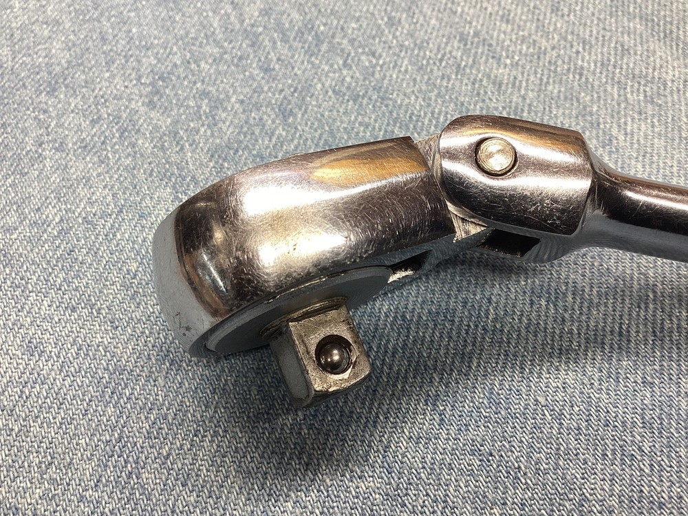 S-K Tools 3770 3/8" Drive Flex Head Socket Wrench Offset Handle 🇺🇸 NICE L👀K !