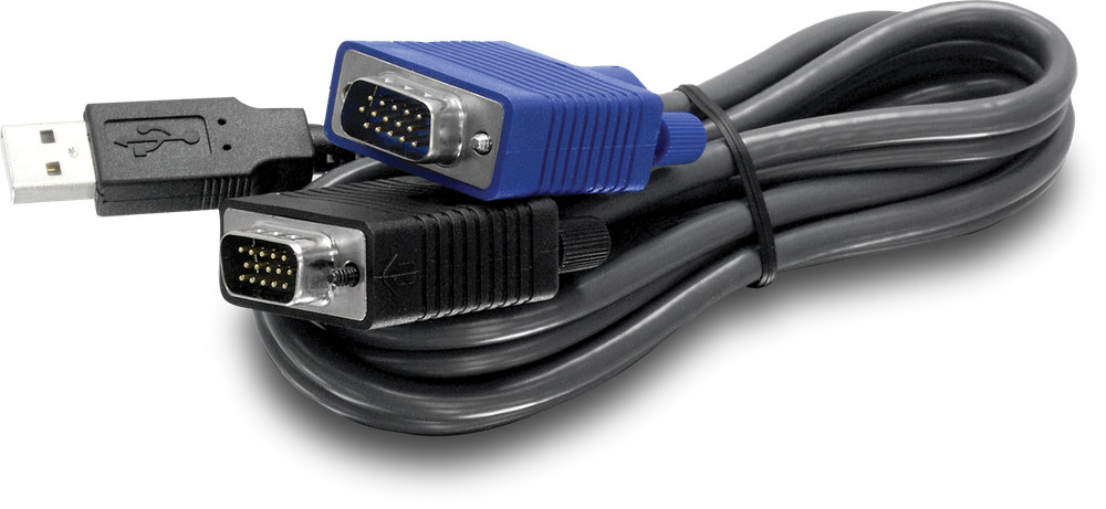 TRENDnet TK-CU15, 15ft USB/VGA KVM cable