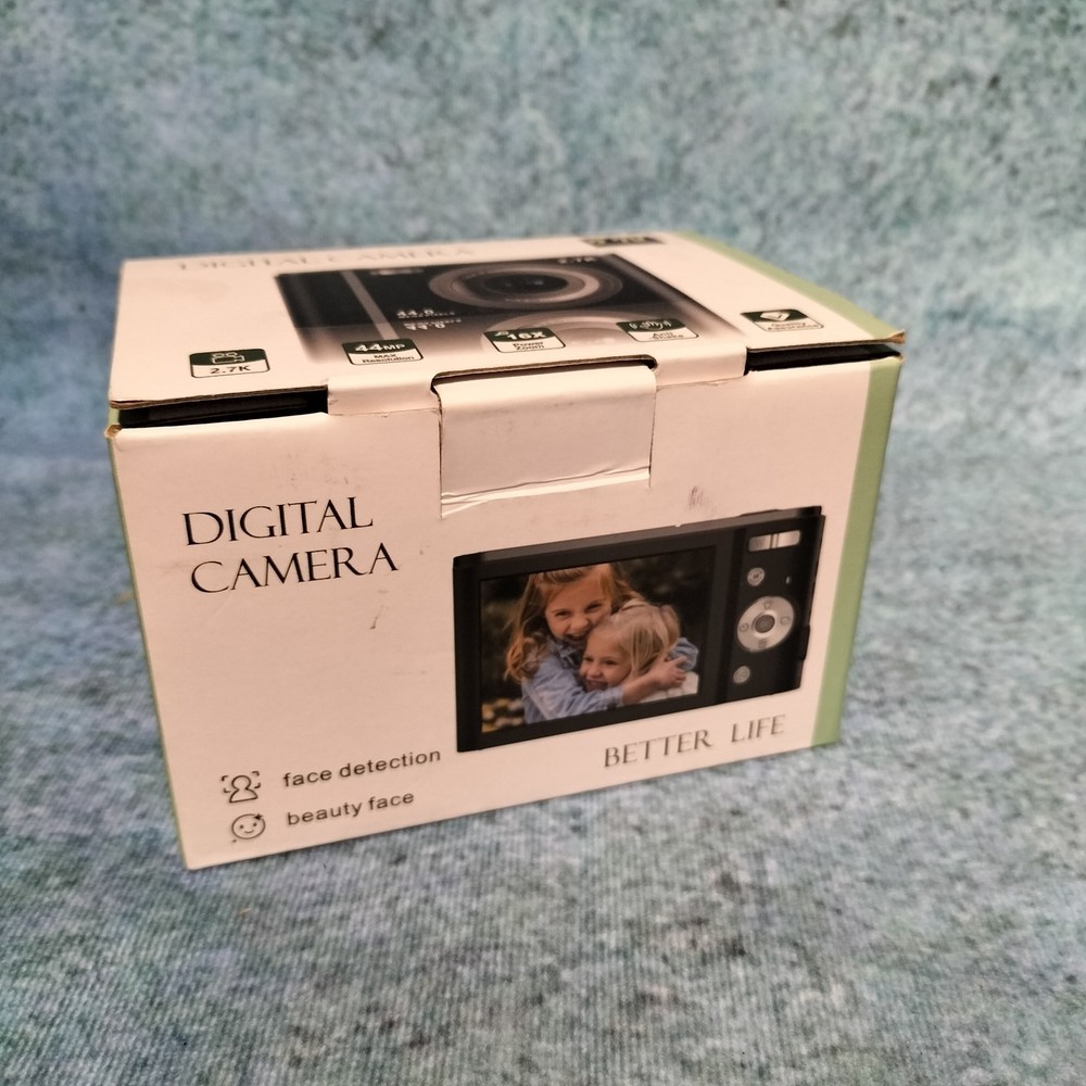 44MP Digital Camera DC302 Black Opened Never Used Excellent Condition
