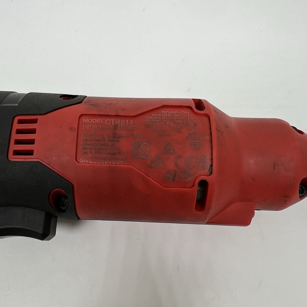 Snap-On Tools CTR814 1/4” Drive 14V MicroLithium Cordless Ratchet