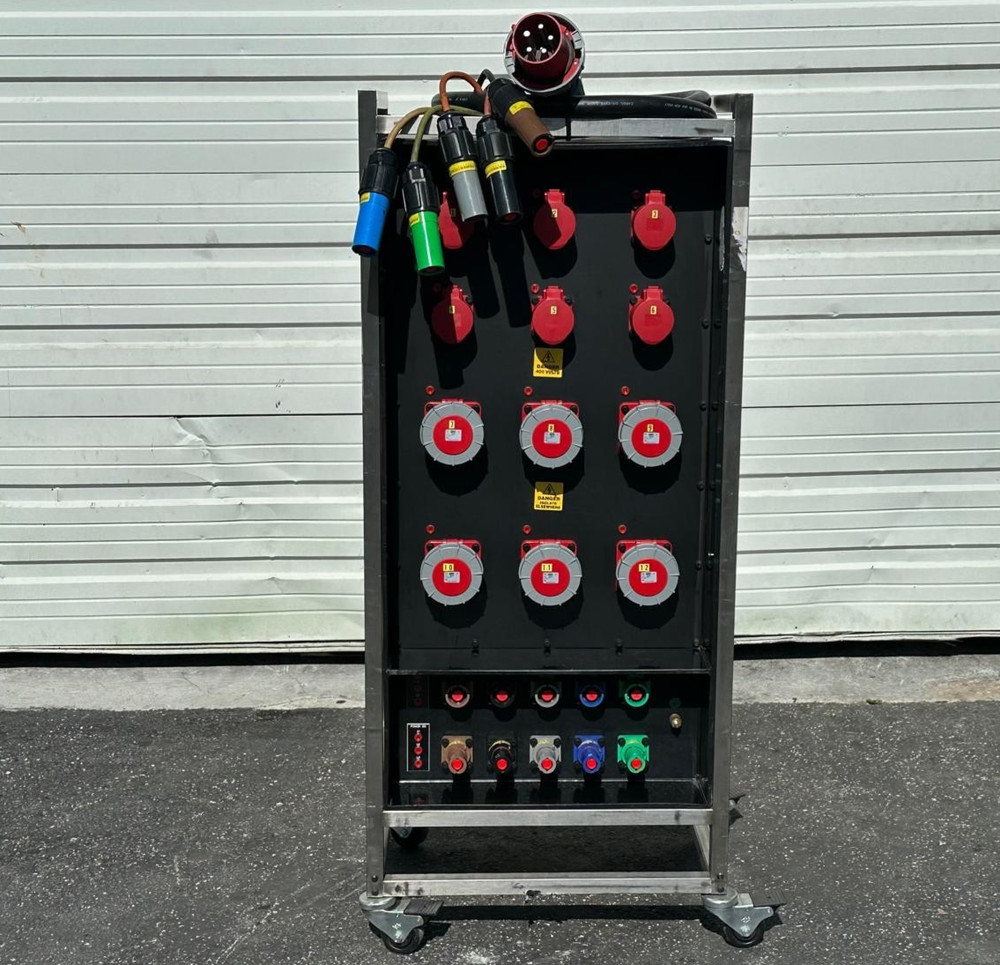 400A Power Distro With Cee 63A-Redx6 #383 (TRUEHEARTSOUND)