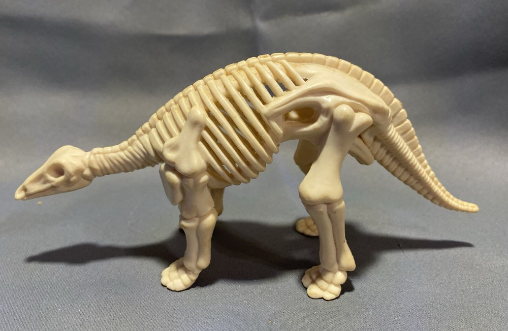 Dinosaur Skeleton Figures Prehistoric Animal 6” Plastic