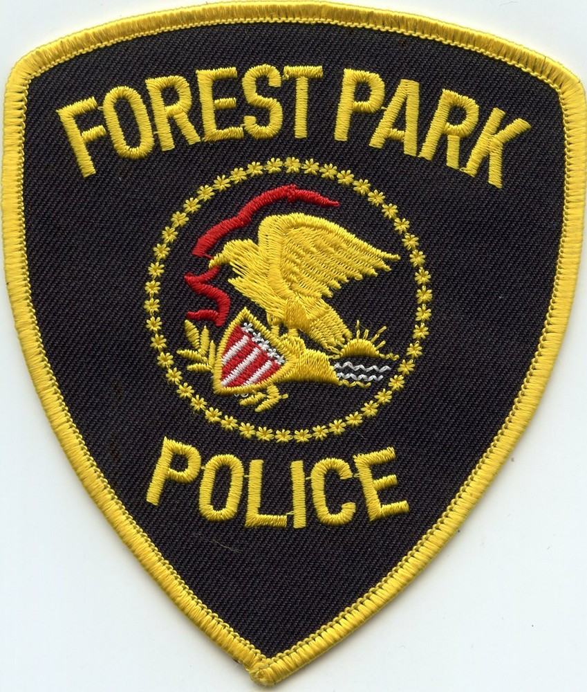 FOREST PARK ILLINOIS IL state seal POLICE PATCH