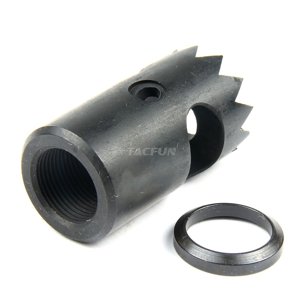 Compact Low Concussion 5/8x24 Competition Muzzle Brake for .308 300BLK