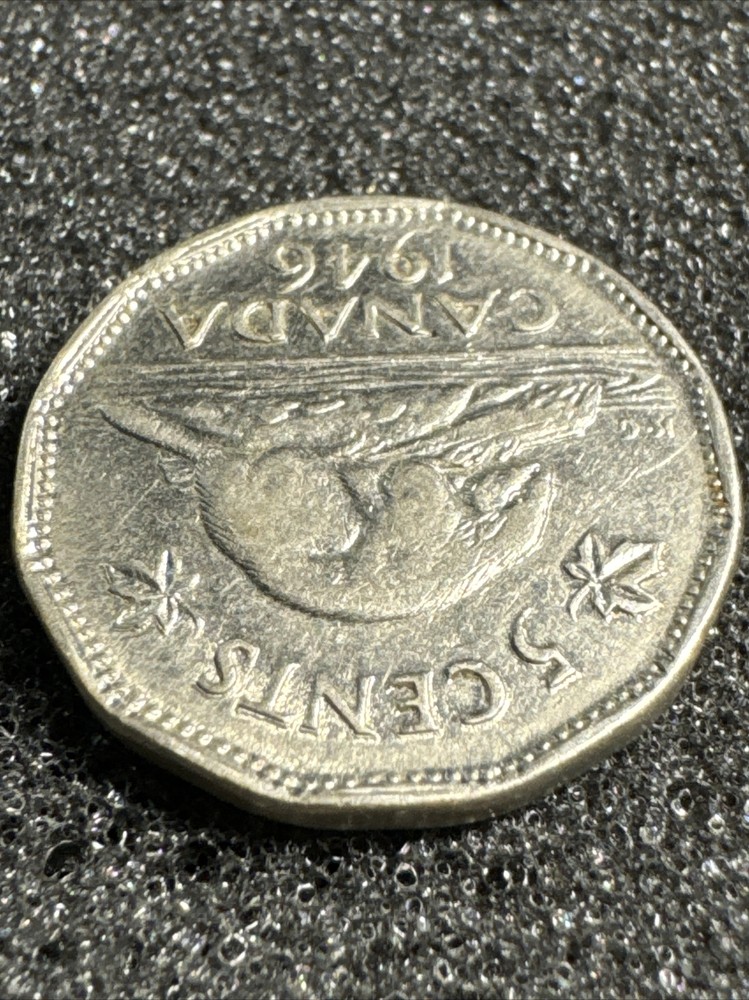 Canada 5 Cent 1946 Canadian
