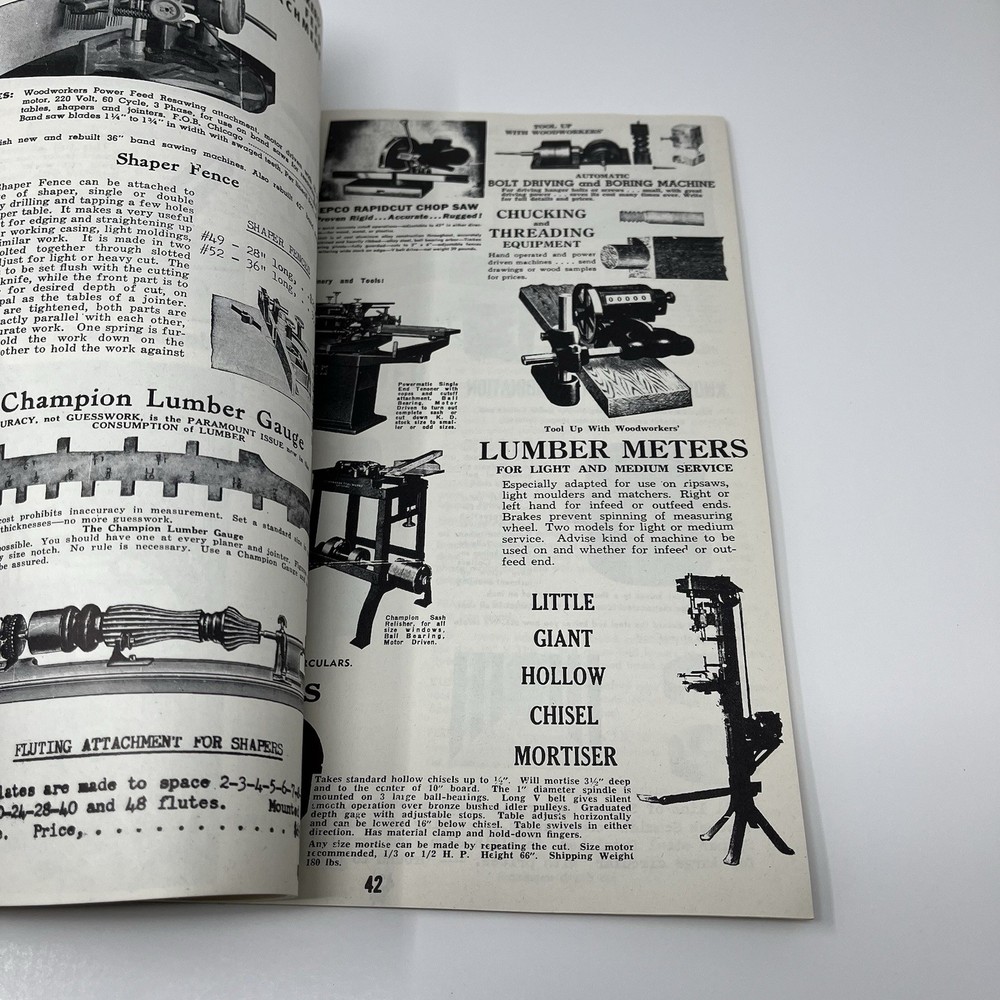 1953 Woodworkers Tool Works Catalog 106