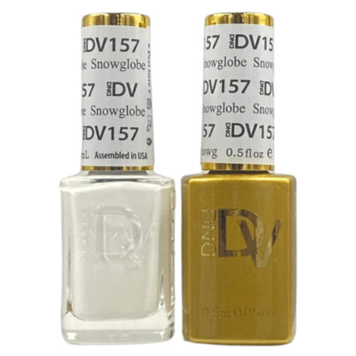 DND DUO DIVA GEL & LACQUER #157 - Snowglobe