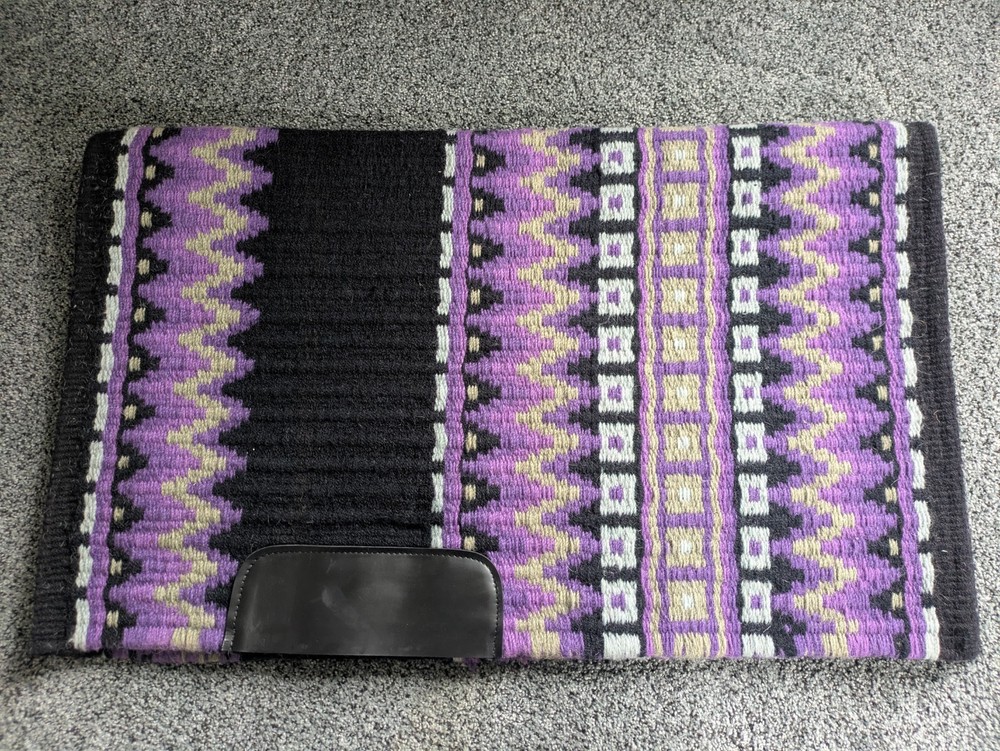Purple Oversized Western Show Saddle Pad