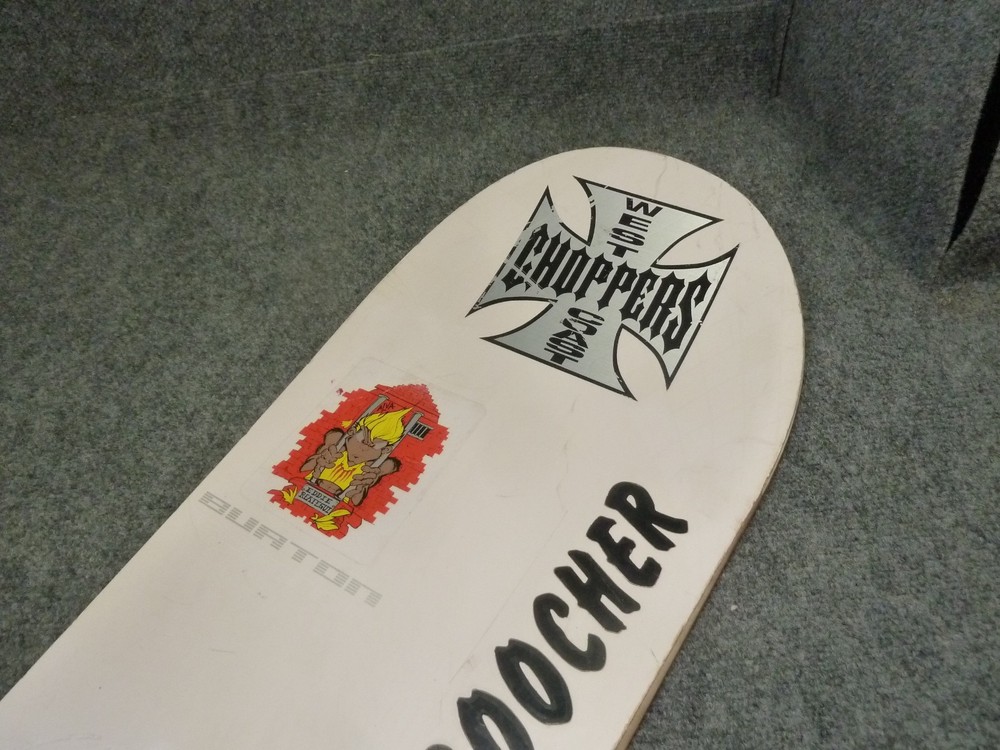 burton snowboard 157cm