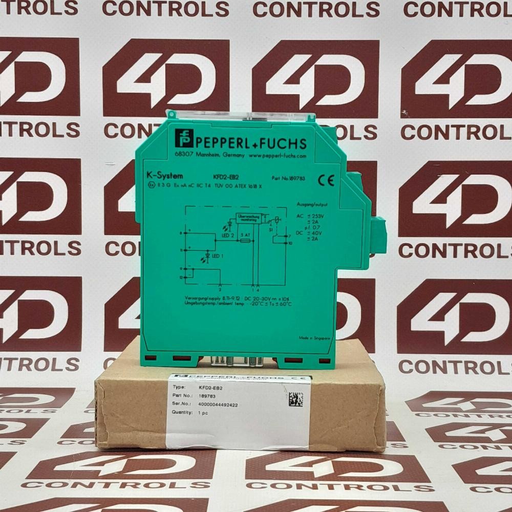 189783 | Pepperl+Fuchs | (KFD2-EB2), Power Feed Module, Opened