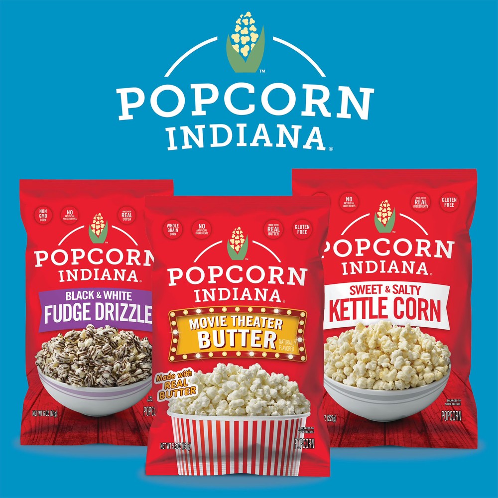 Original Crispy Crunch Popcorn Real Butter 55 oz 2 Pack