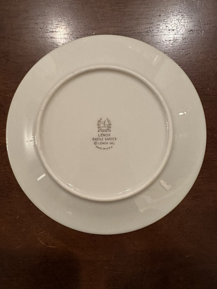 Lenox Castle Garden Bread Plate