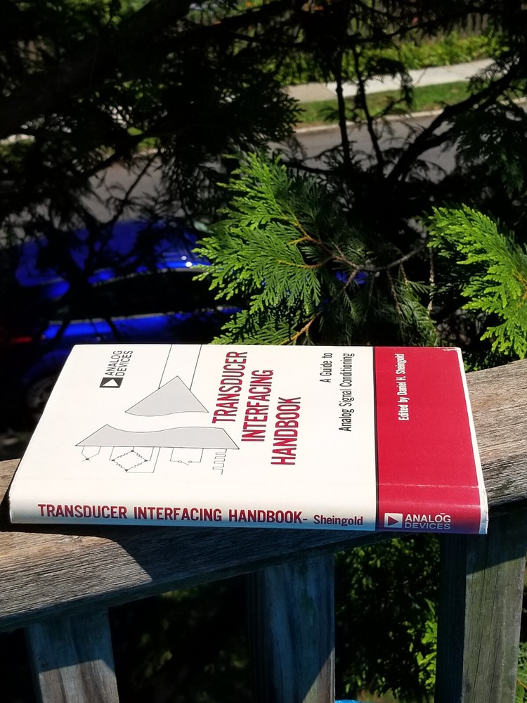 VINTAGE ANALOG DEVIICES ELECTRONICS BOOK TRANSDUCER INTERFACING HANDBOOK 1980