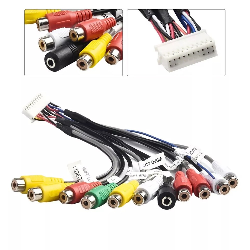 Precision Designed Dual XDCPA10BT AV Input Output Camera Cable Adapter 20 Pin B
