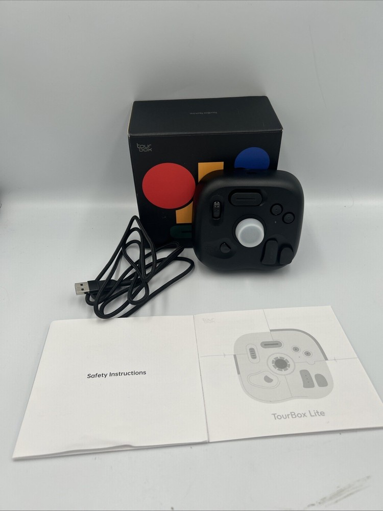 TourBox Lite Video Editing Controller Drawing Tablet Programmable Macro Keypad