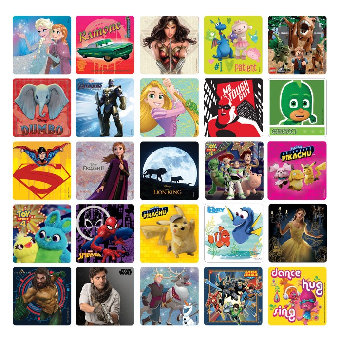 Kids Stickers Value Assortment (2500/Box